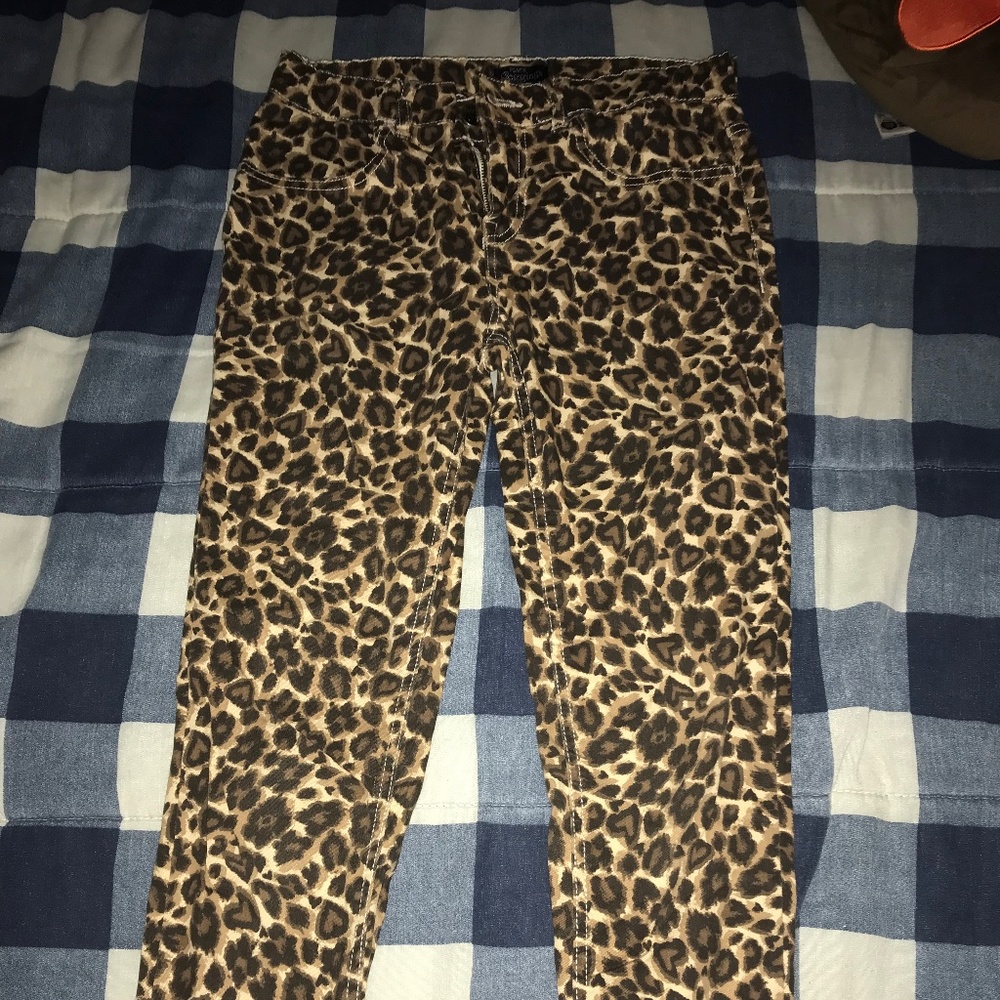 Children’s Place Leopard print jeans